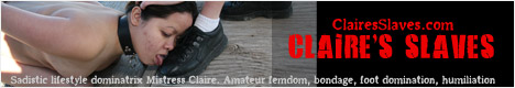 Mistress Claire - bondage, femdom, foot domination